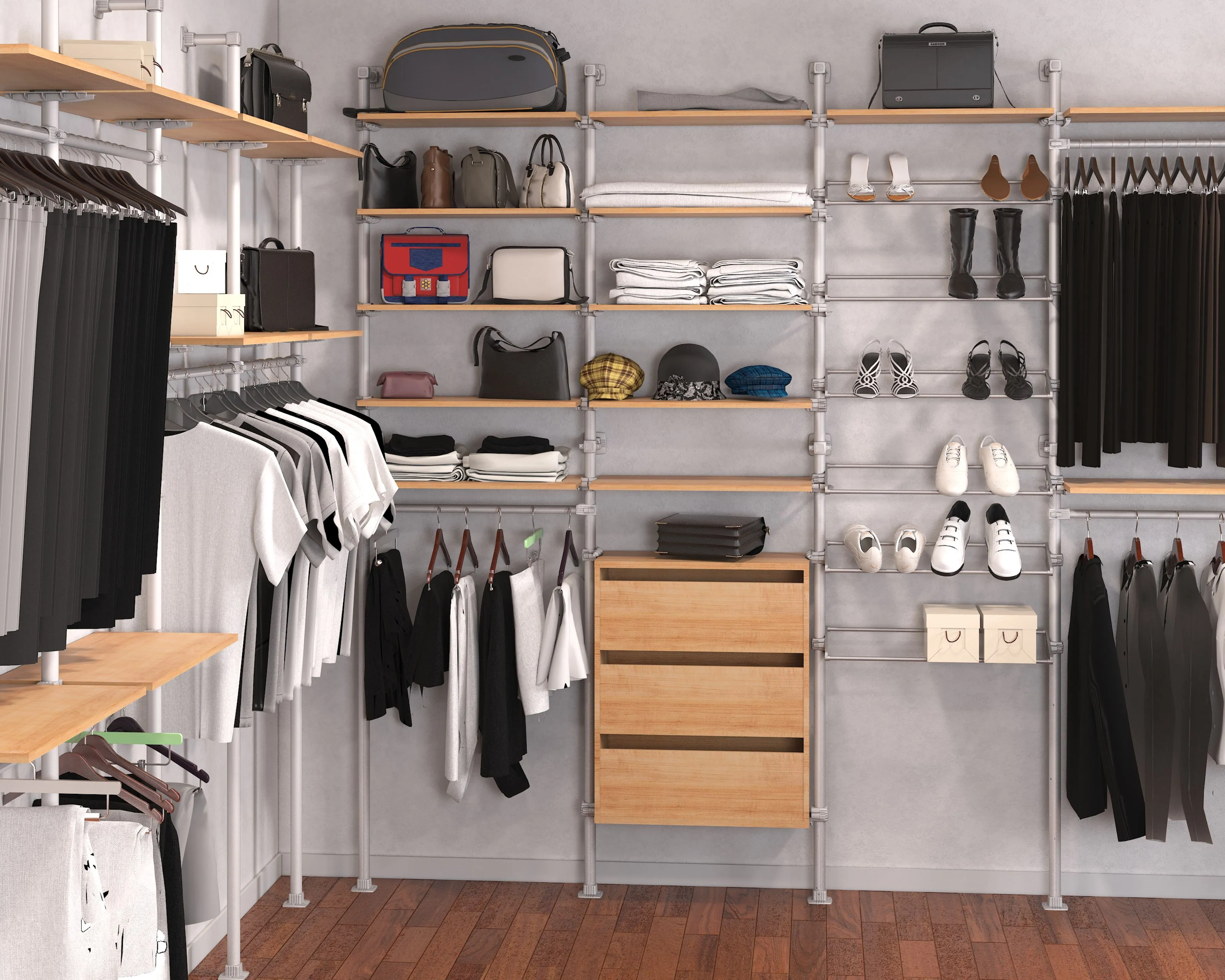 Modern wardrobe system