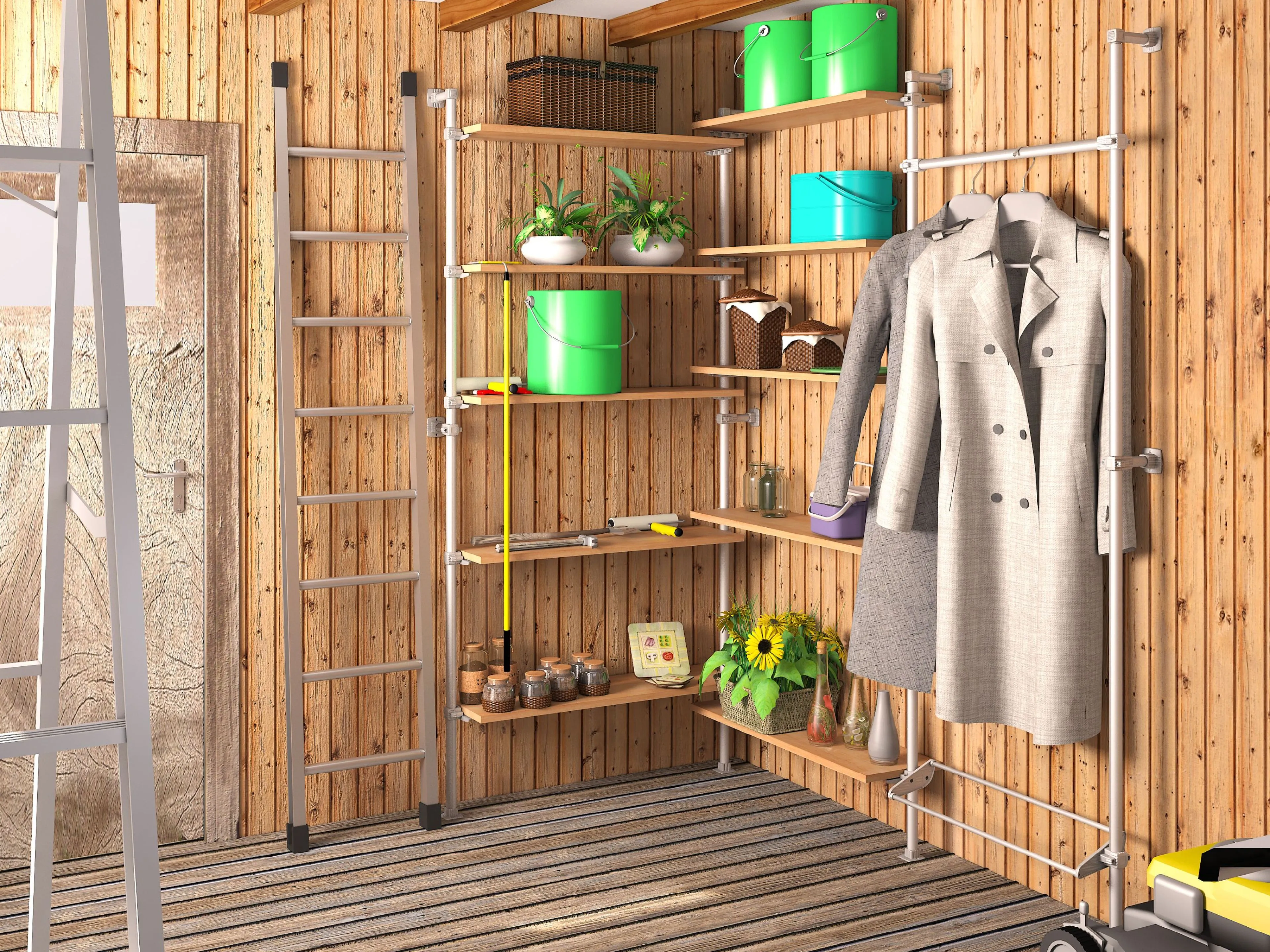 Garden storage system